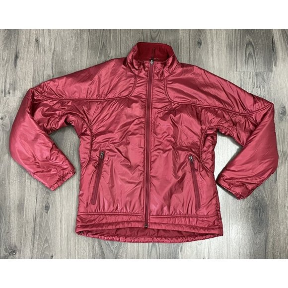 L.L. Bean Weather Challenger 3-in-1 Jacket Mens Medium REG Red Winter EUC - Picture 12 of 15